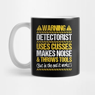 Detectorist Metal Detecting Metal Detector Mug